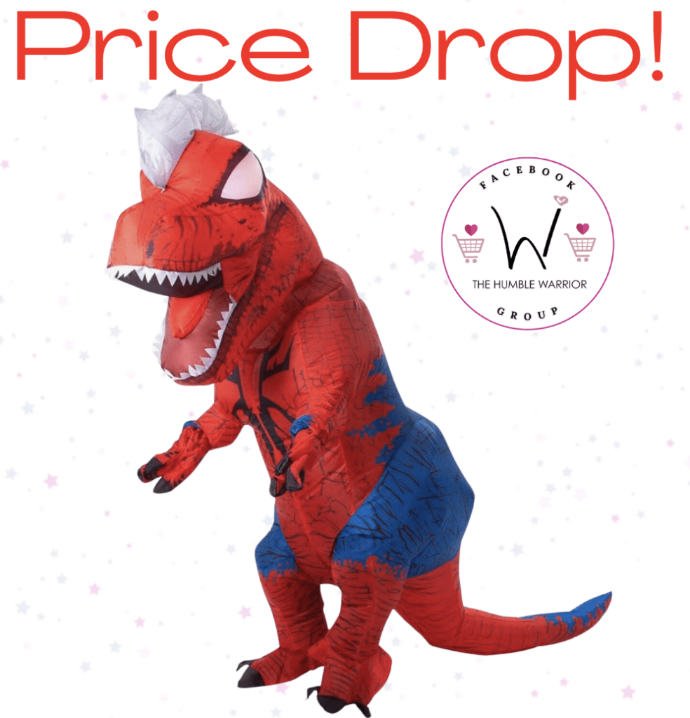 The Dino Spiderman inflatable costume!